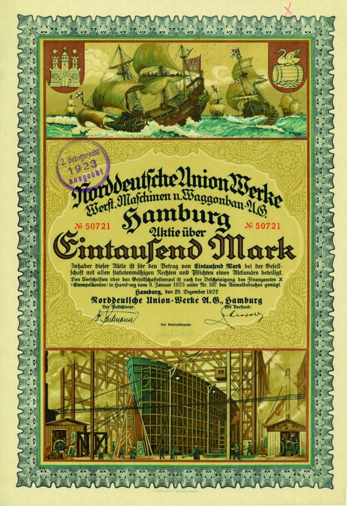 Historische Wertpapiere