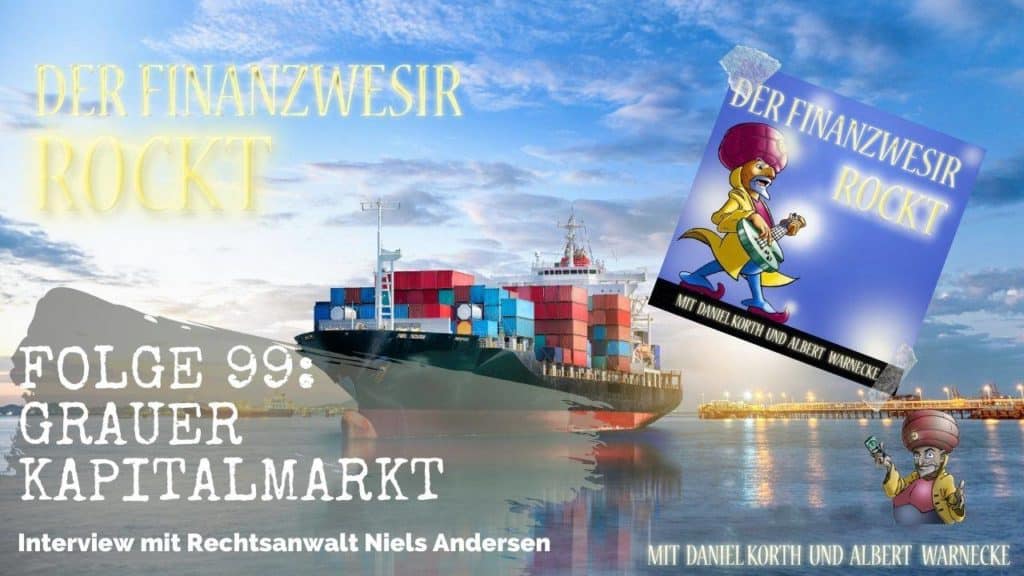 Containerschiff Grauer Kapitalmarkt Niels Andersen